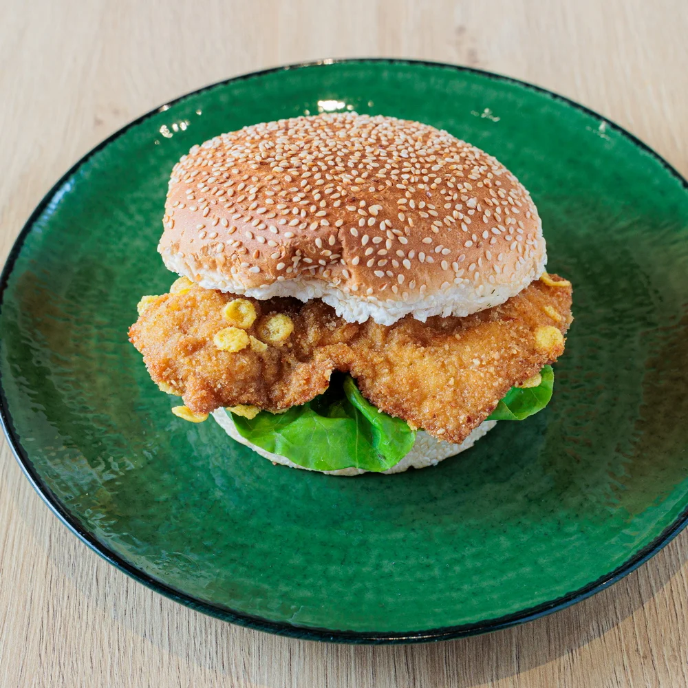 Crispy piletina u burger lepinji